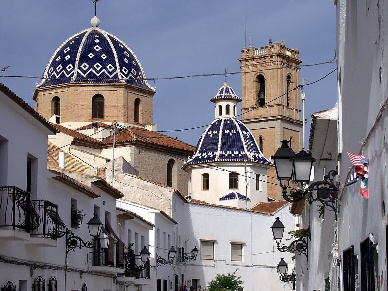 The blue-domed church of Altea