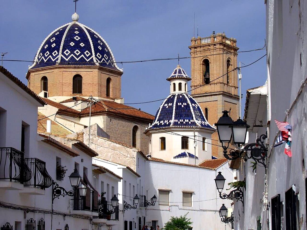 The blue-domed church of Altea