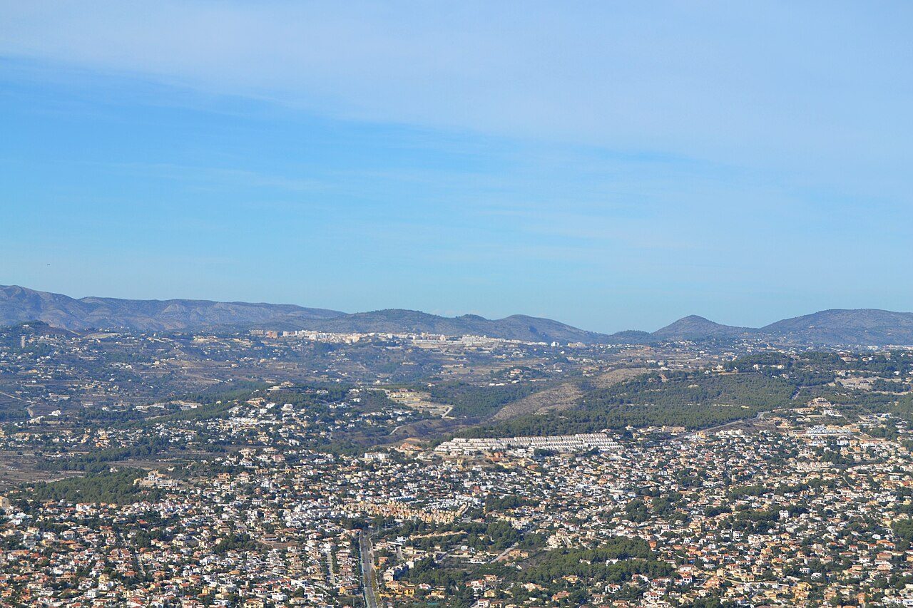 Benissa and its inland hills