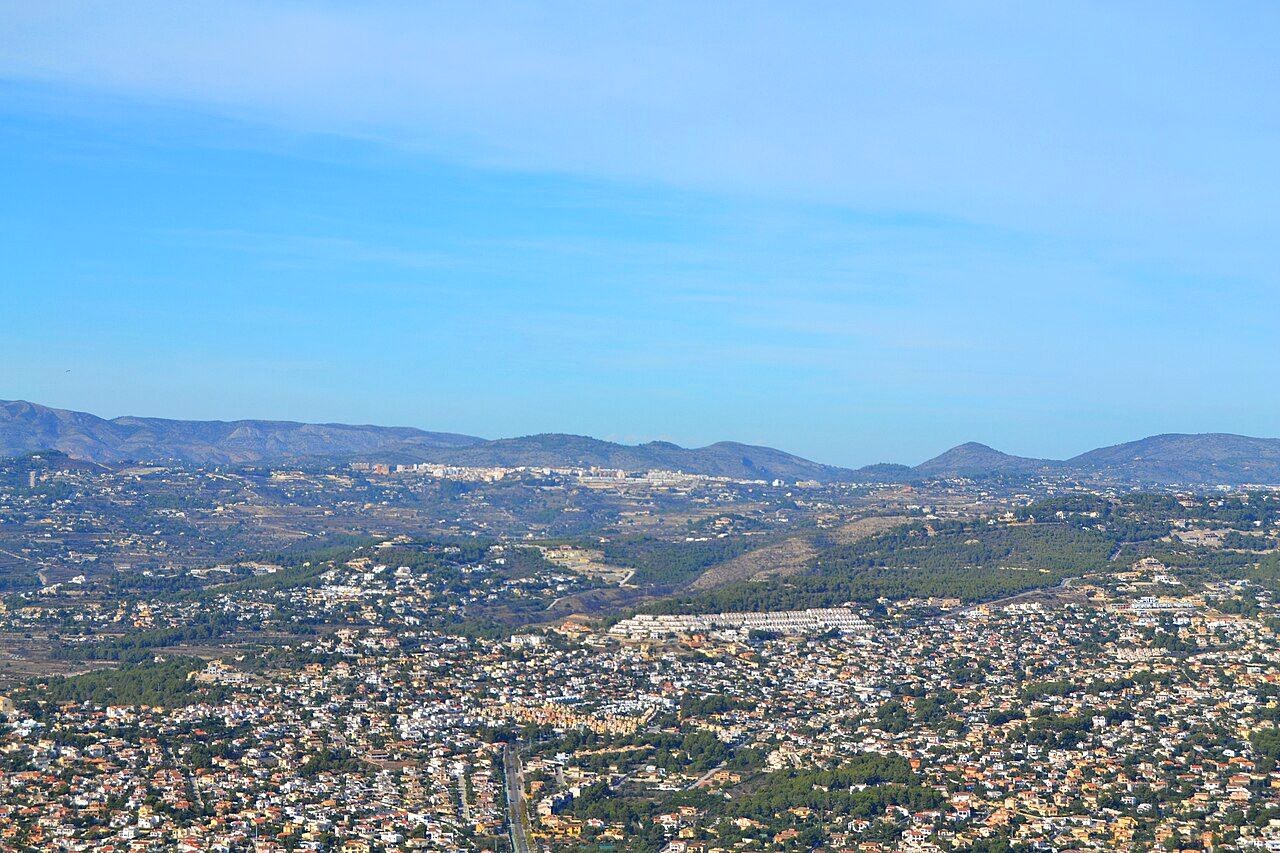 Benissa and its inland hills
