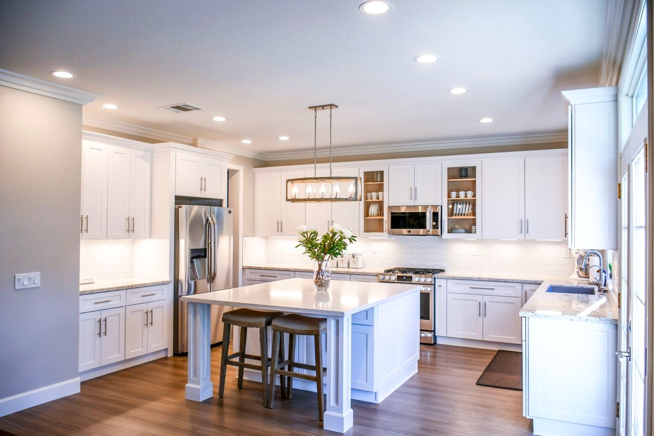 Designer kitchen of a villa near Calpe