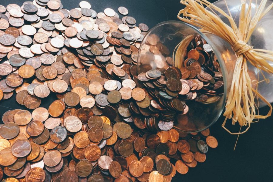 Coins - the cost of living